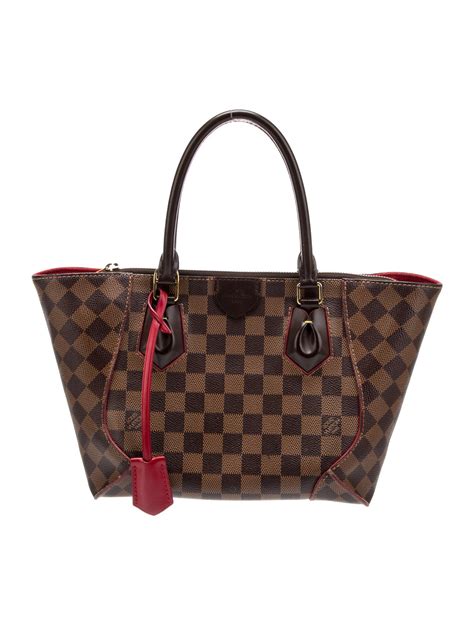 Louis Vuitton Damier Ebene Pattern Coated Canvas Caïssa 